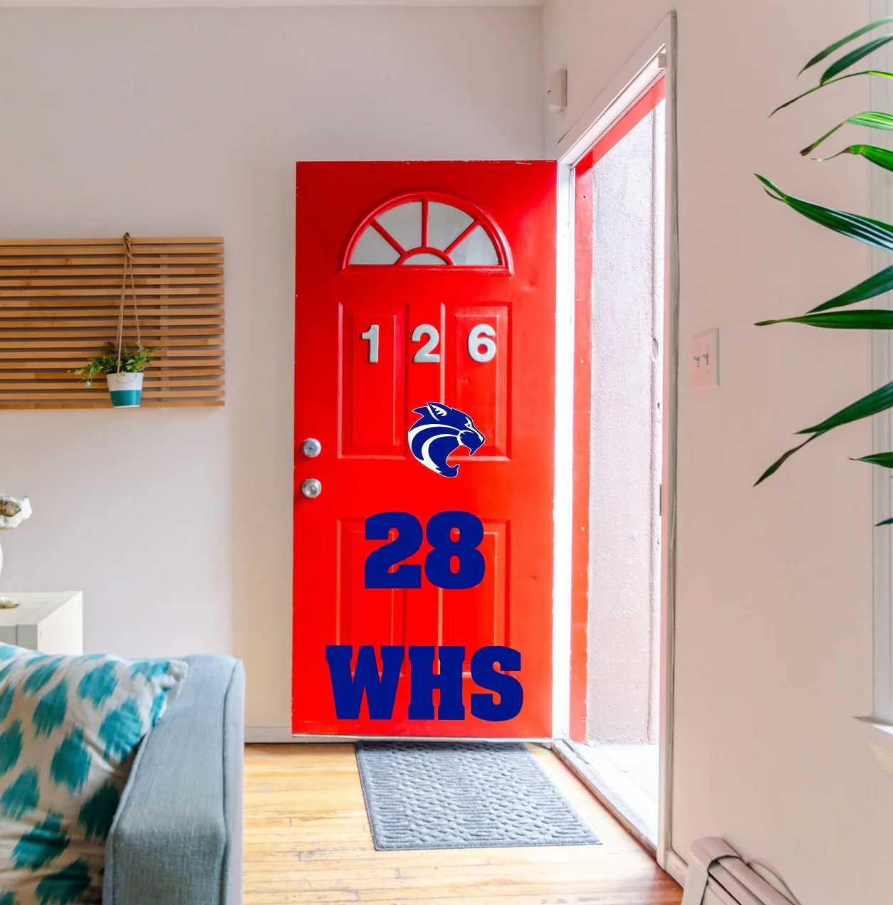 Custom Team Spirit Garage Door Magnets - Image 3