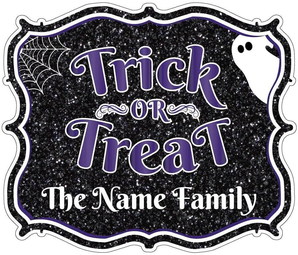 Custom Trick or Treat Welcome Yard Sign - Image 2