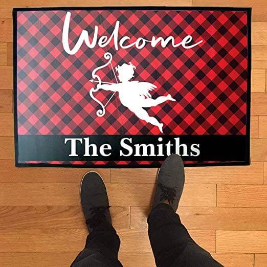 Custom Valentine's Day Doormat