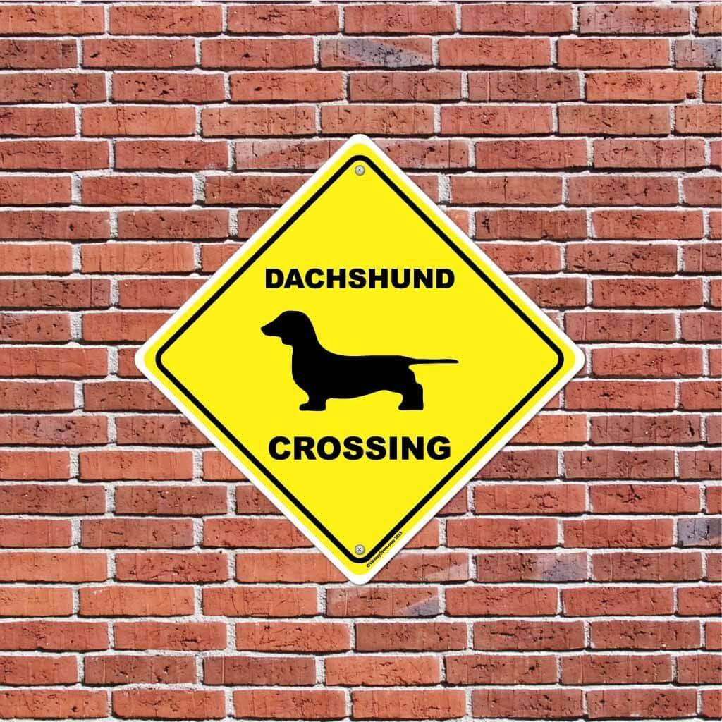 Dachshund Crossing Sign or Sticker - Image 3