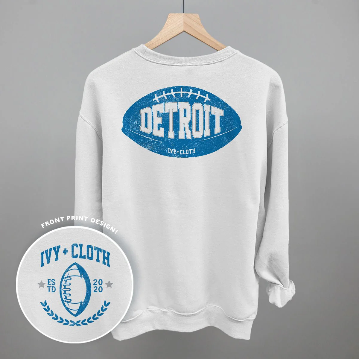Detroit Football (Back Print) - Image 4