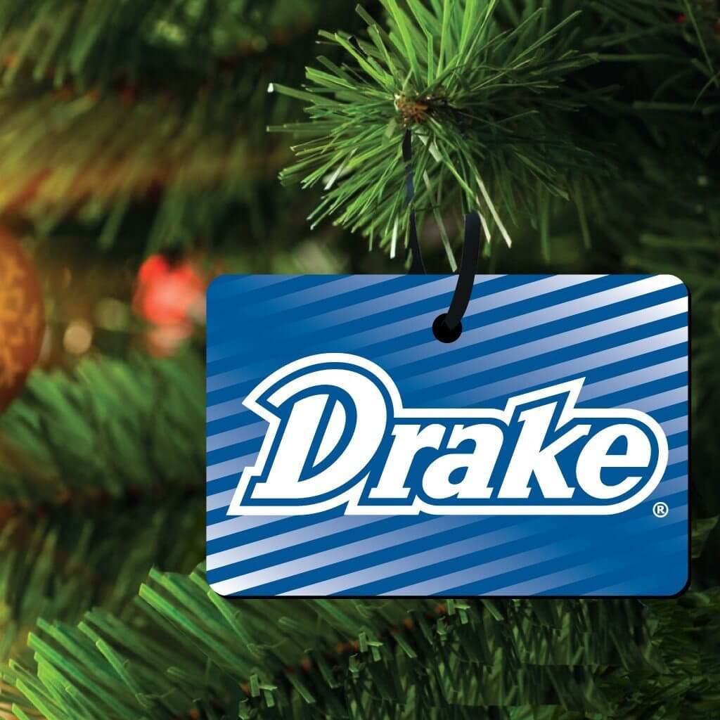 Drake University Ornament Set of 3 Shapes - Image 4