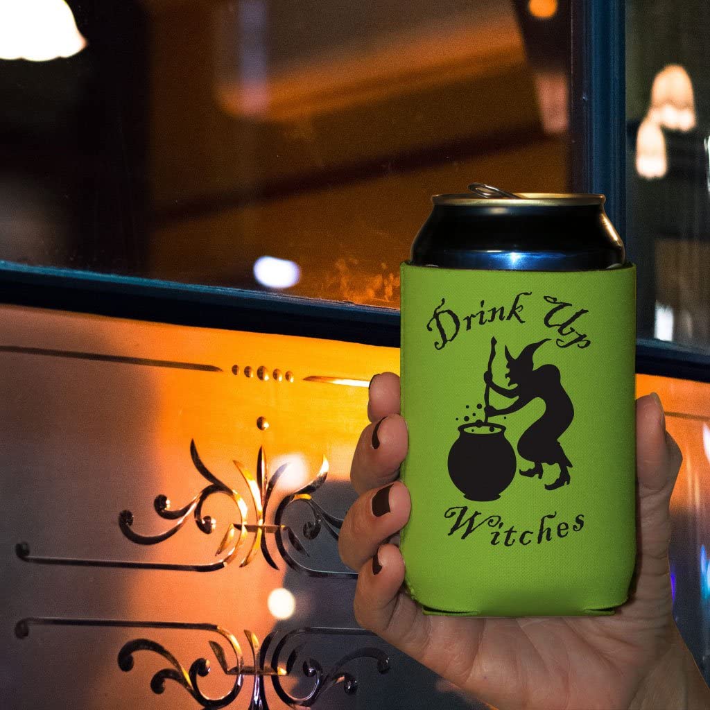 Drink Up Witches Halloween Can Cooler Set - Image 4