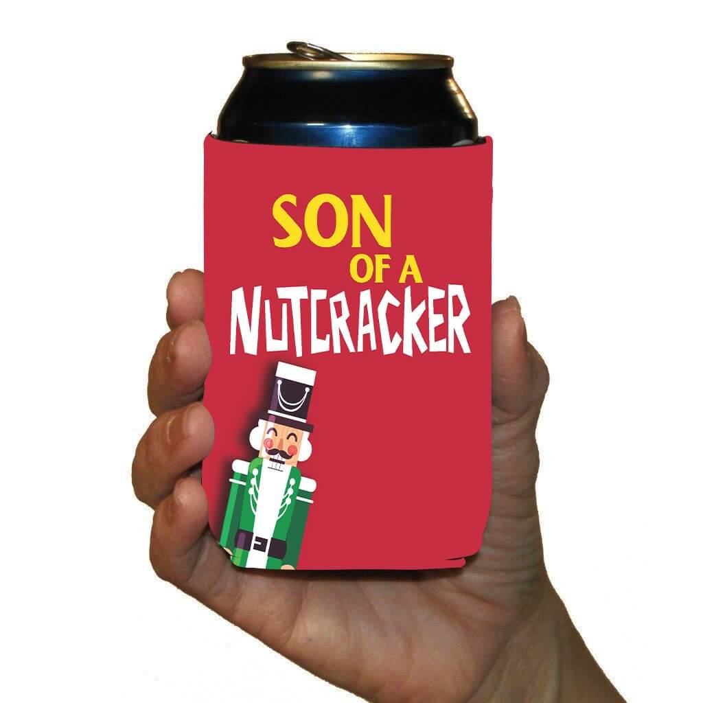 Elf Themed Holiday Can Coolers Pack - Image 3