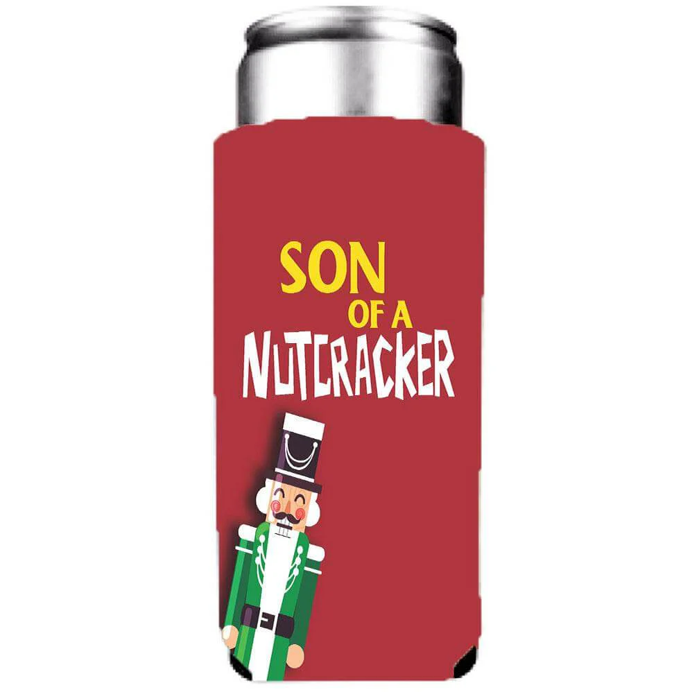 Elf Themed Holiday Can Coolers Pack - Image 5