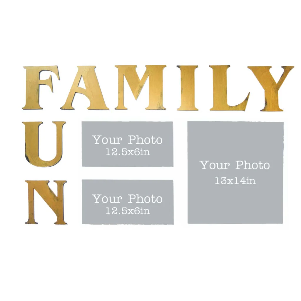 Family Fun 3D Wall Decor with Custom Photos - Image 5