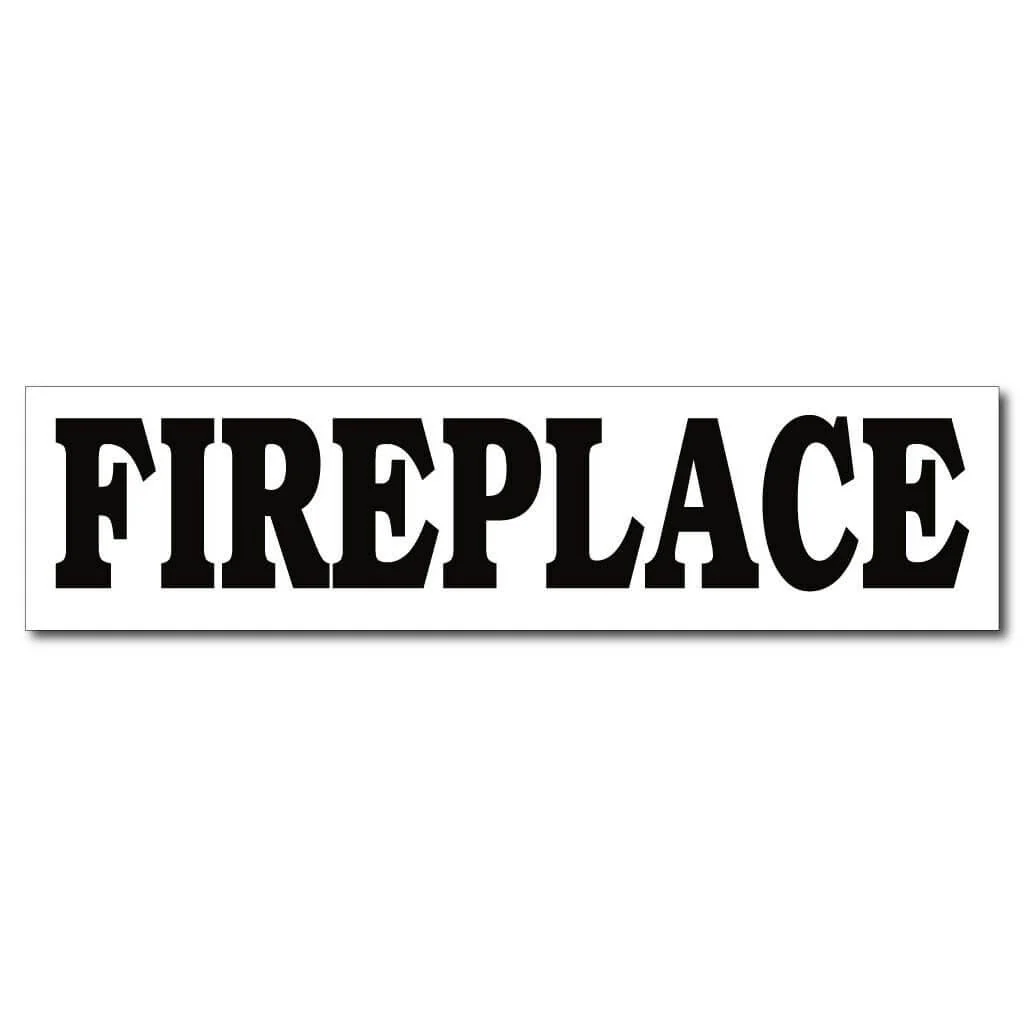 Fireplace Real Estate Yard Sign Rider Set - Image 2