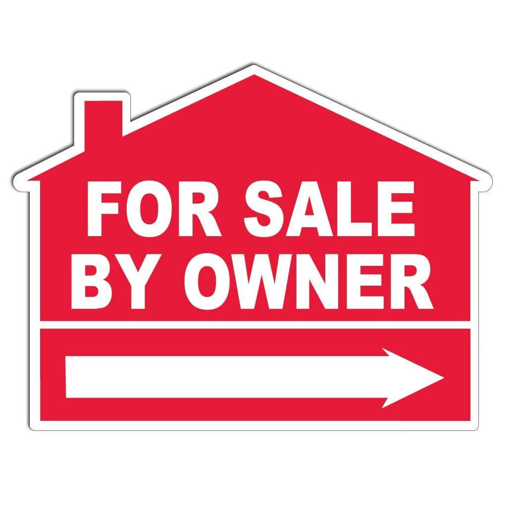 For Sale By Owner Yard Sign – House Shaped FSBO Real Estate Lawn Sign with Stakes | Double-Sided Outdoor Sign - Image 9