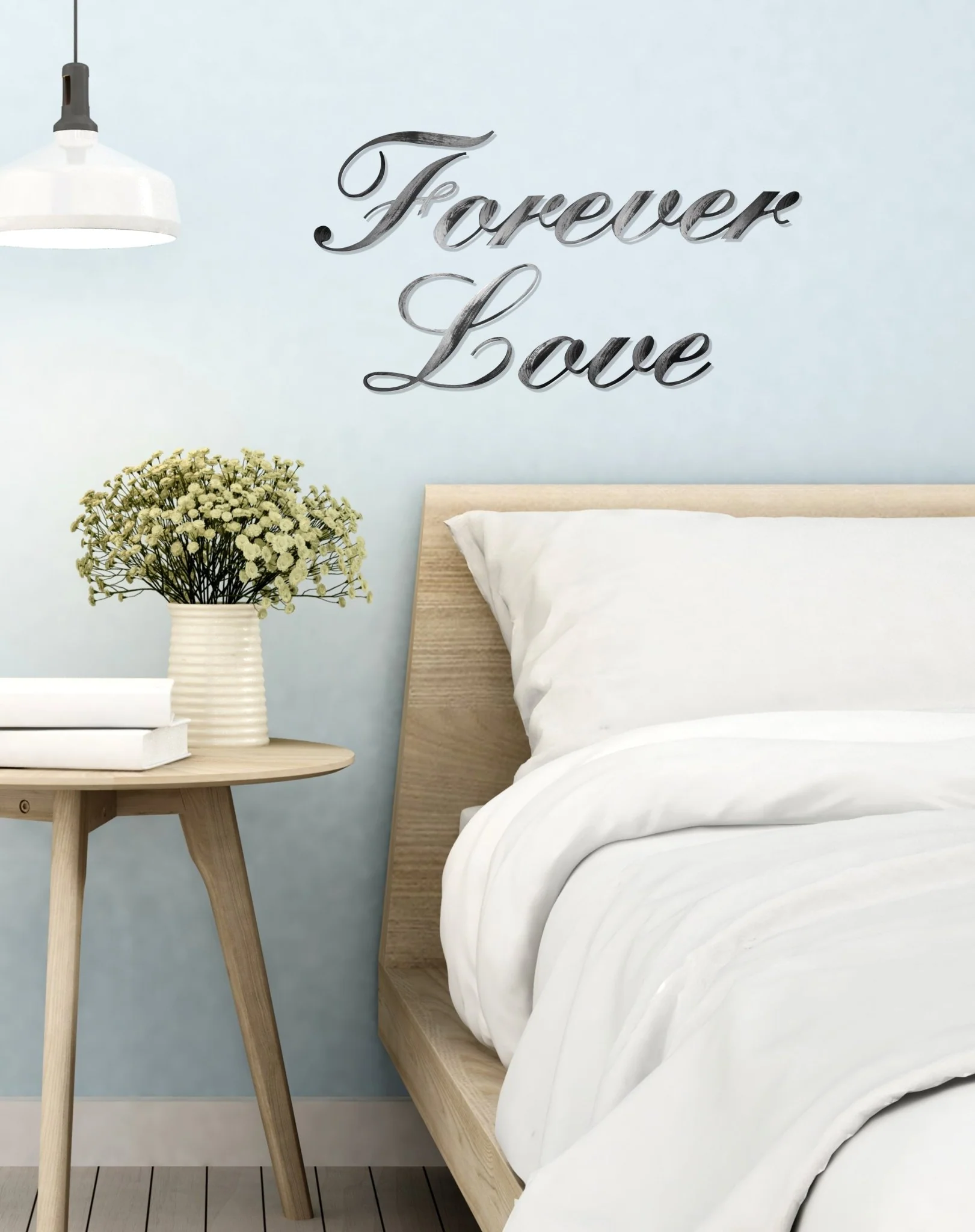 Script Forever Love Wall Word
