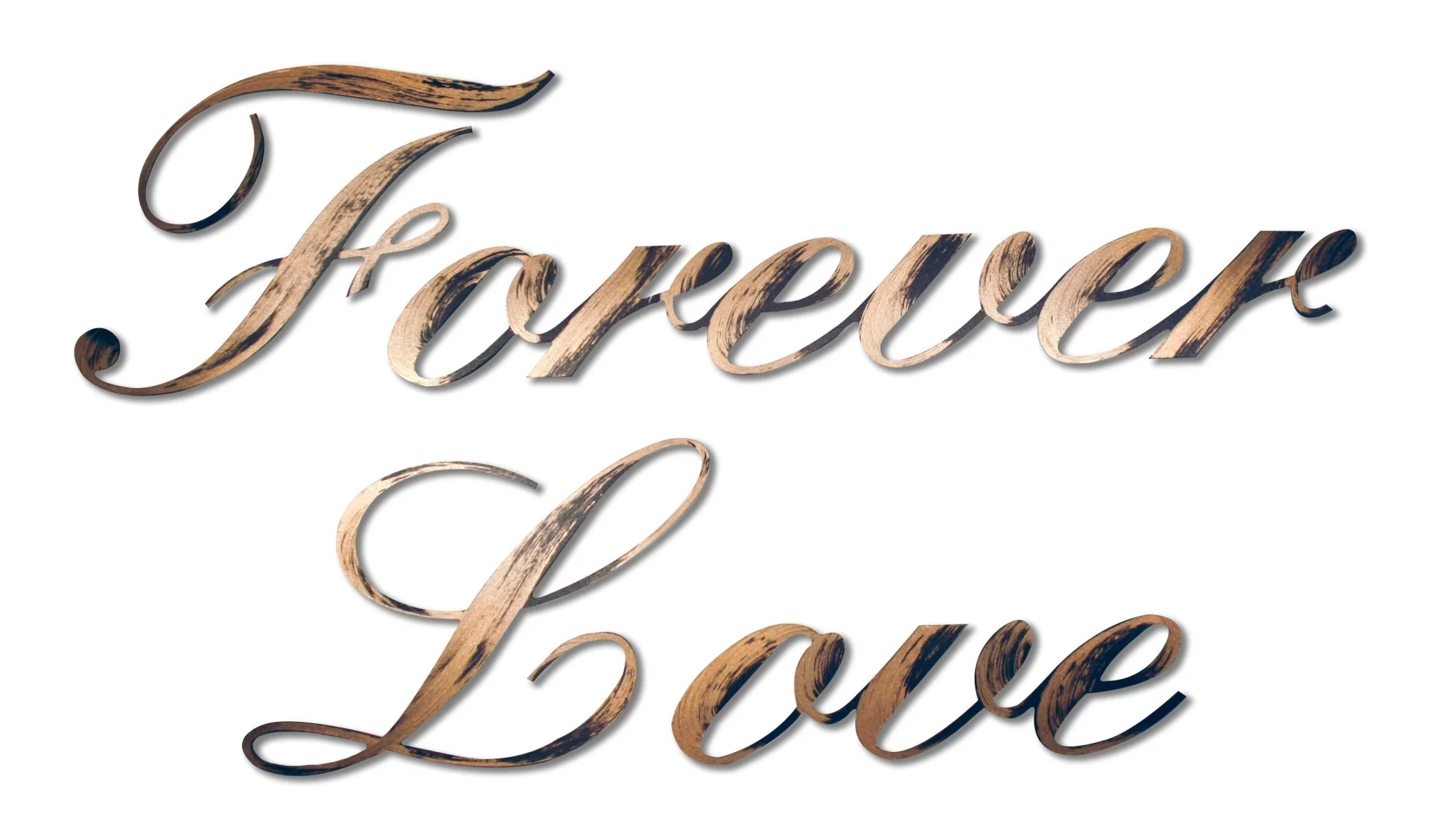 Script Forever Love Wall Word - Image 2