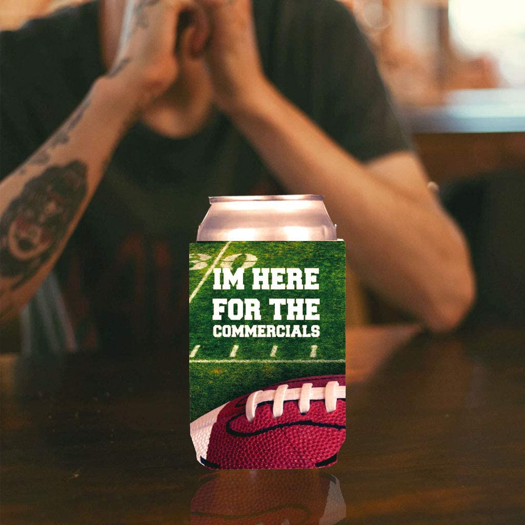 Funny Football Can Coolers Pack - Image 4