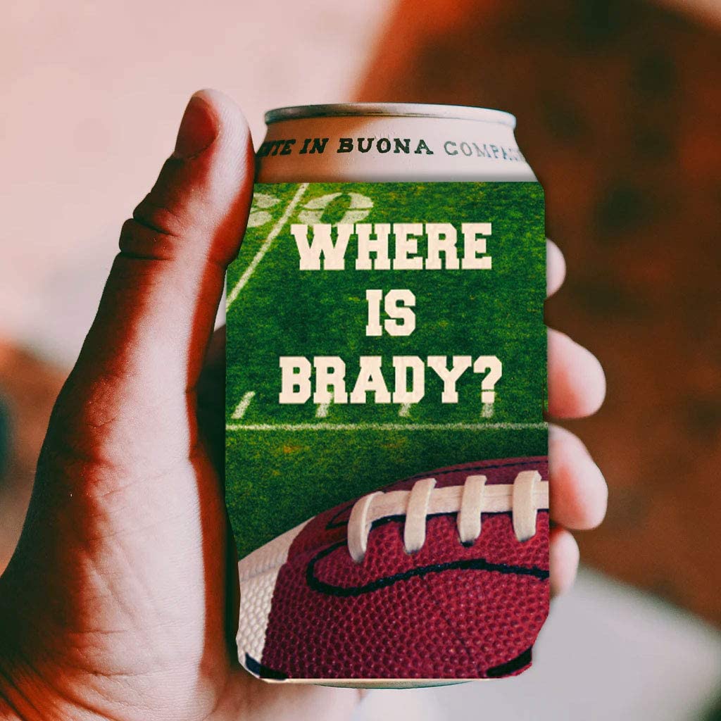 Funny Football Can Coolers Pack - Image 5