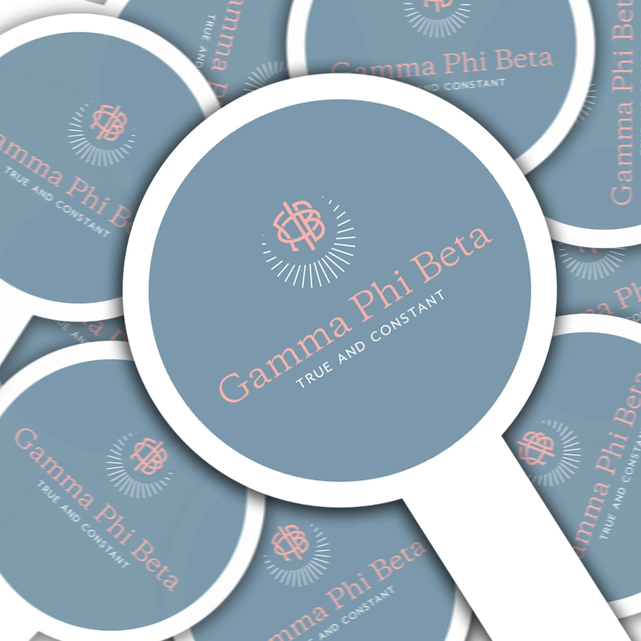 Gamma Phi Beta Cupcake Toppers - Image 4