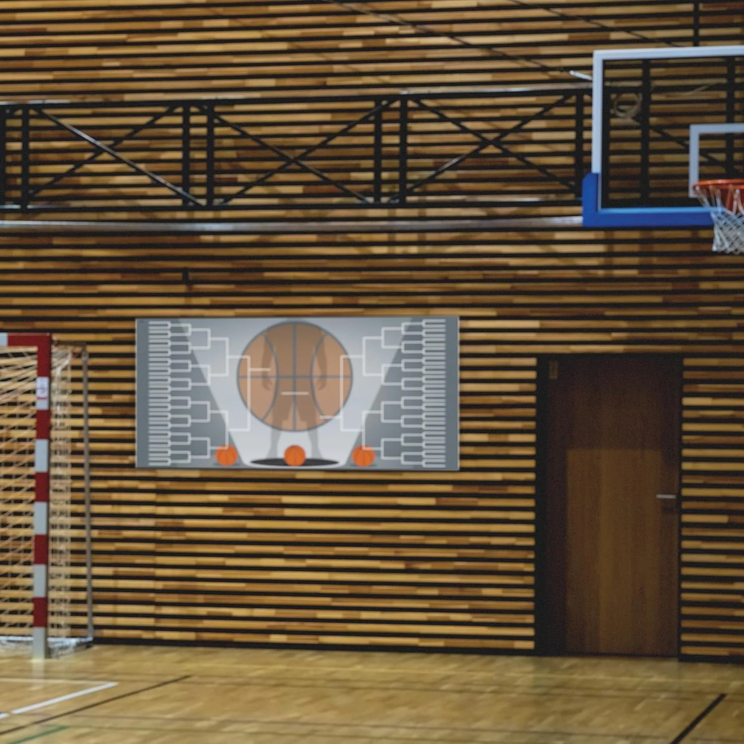 72"x36" Giant Basketball Tournament Bracket Sign - Image 5