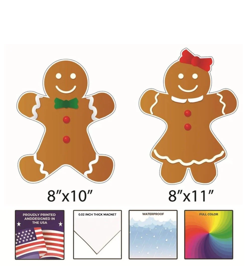 Gingerbread Magnets - Image 3