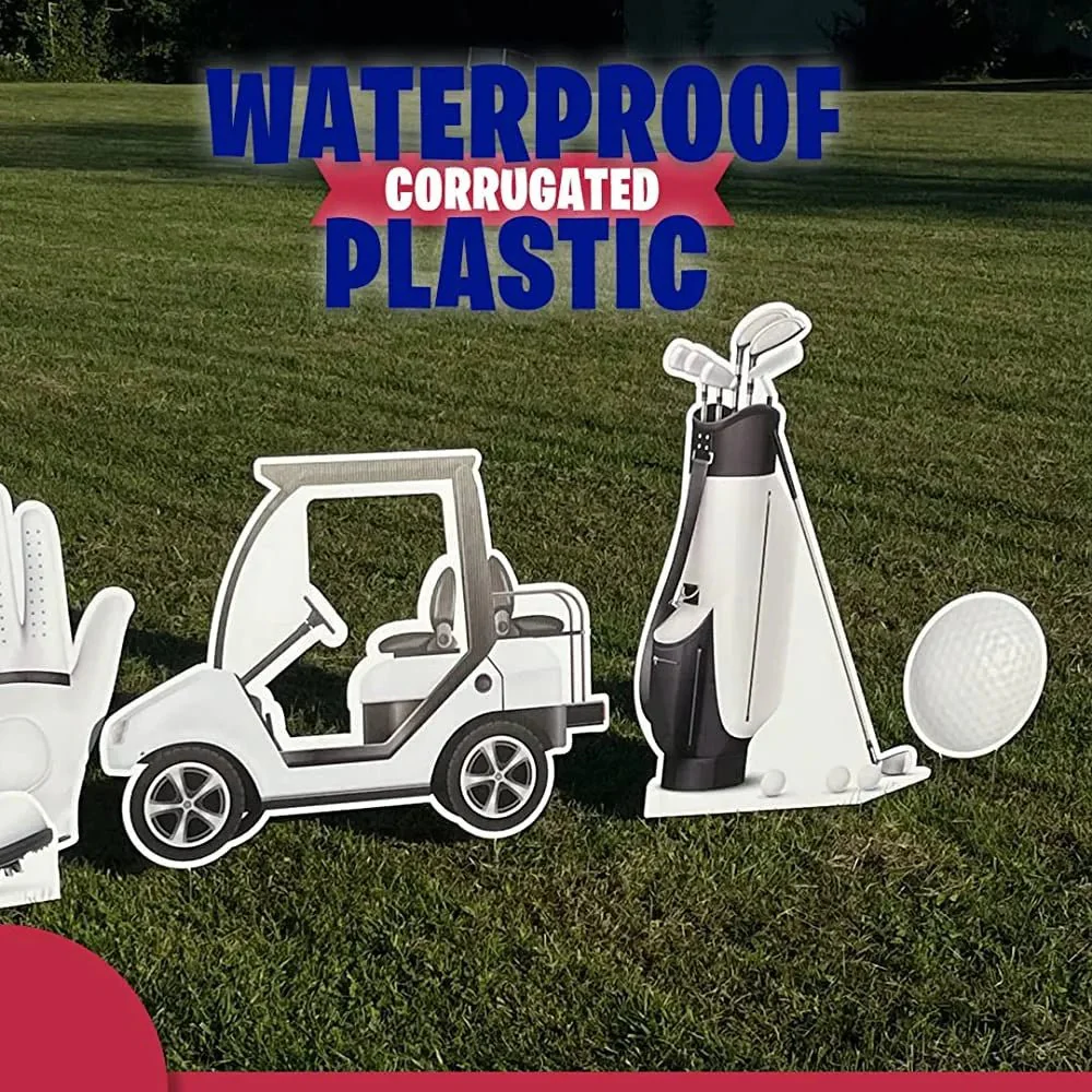 Golf Yard Card Accessories | Set of 8 - Image 3