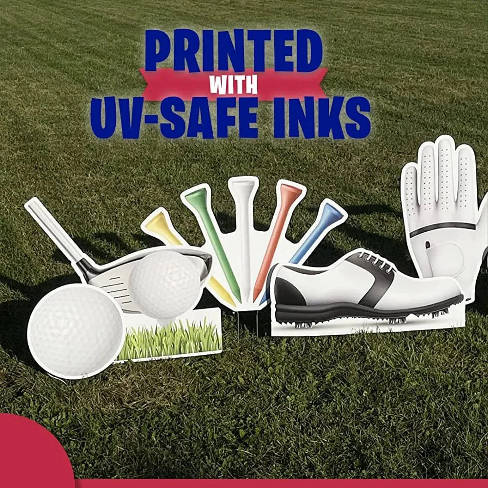 Golf Yard Card Accessories | Set of 8 - Image 4