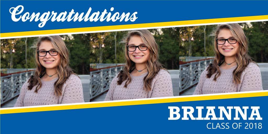 Graduation Angled Photo Banners - Image 3