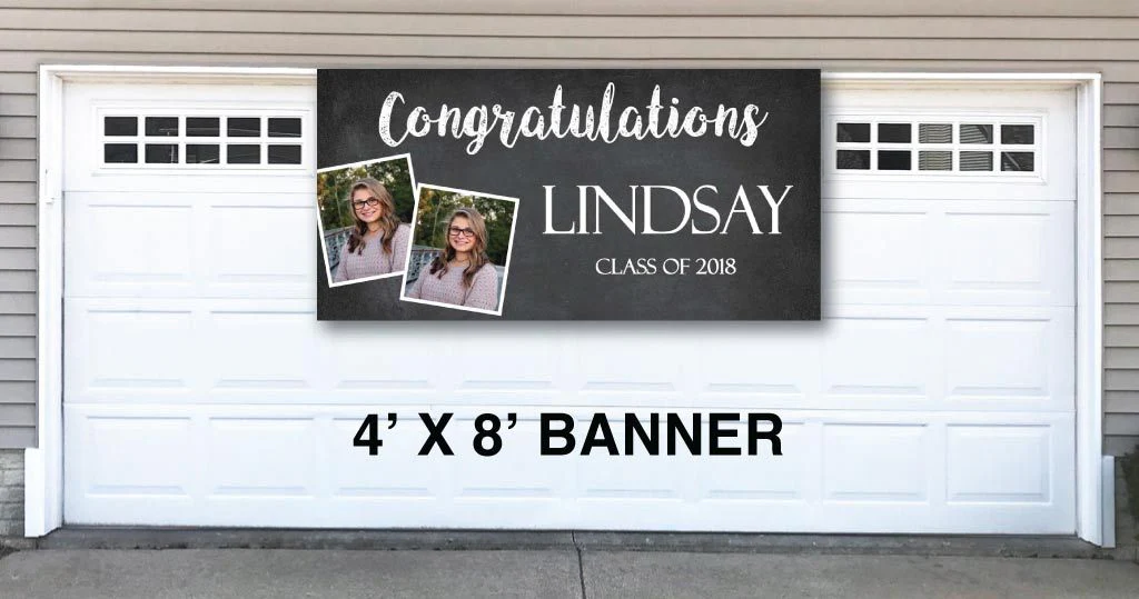 Chalkboard Graduation Banners