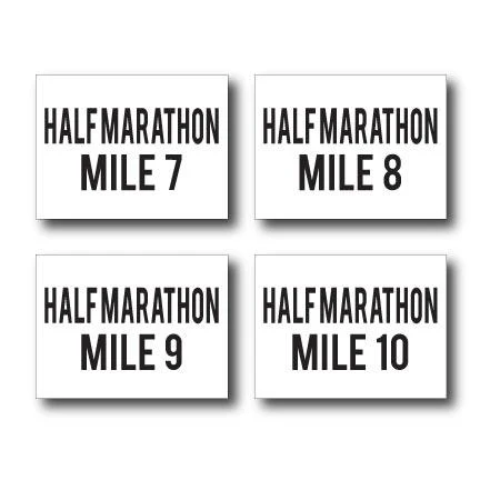 Half Marathon Race Yard Sign Package - Image 6