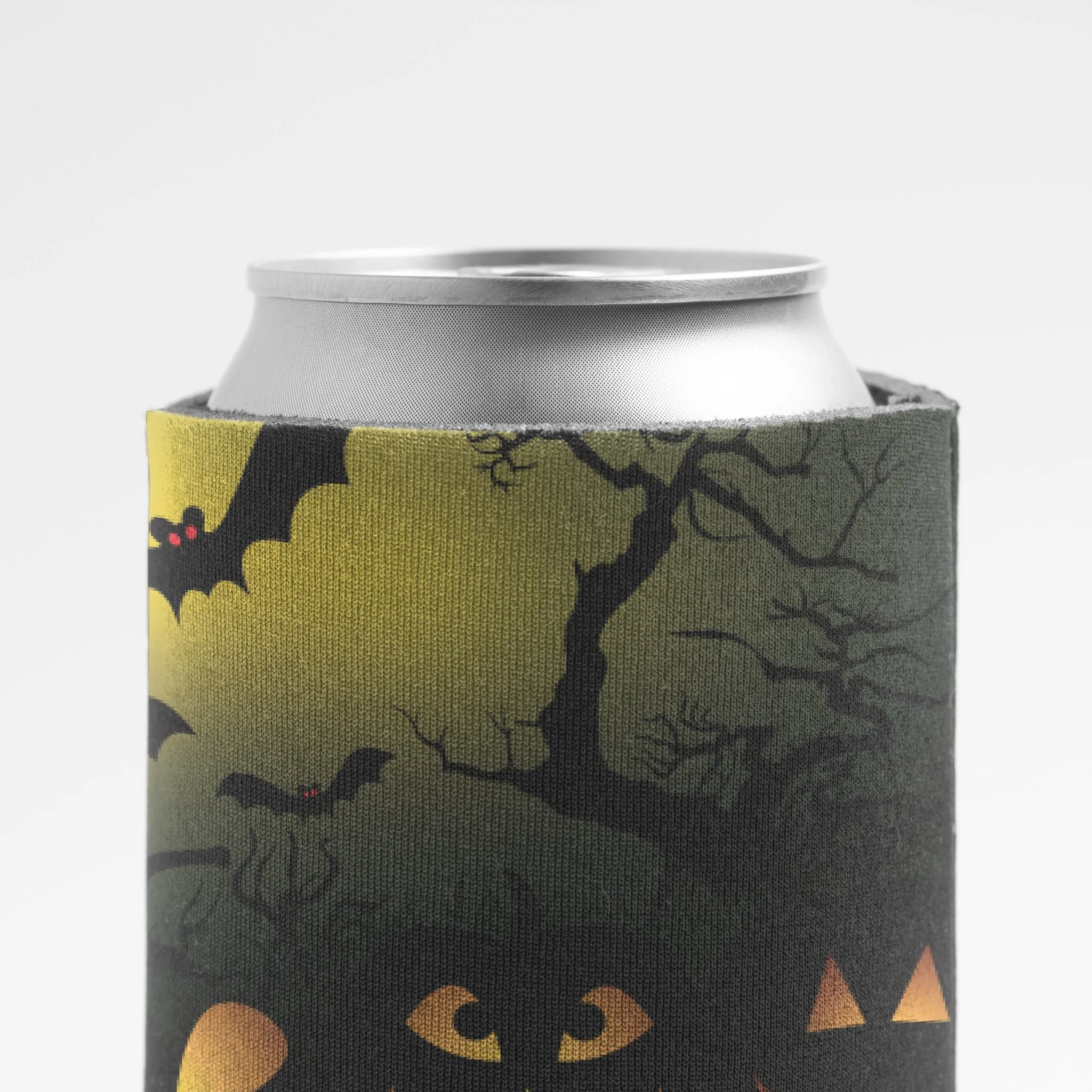 Halloween Jack-O-Lanterns Can Cooler Set - Image 7