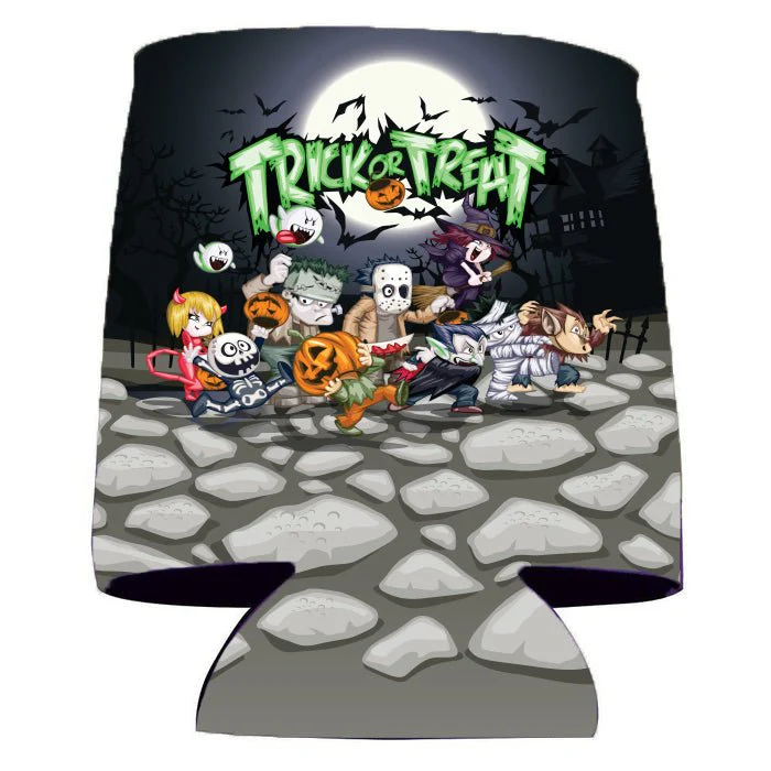 Trick Or Treat Halloween Party Can Cooler Set - Image 2