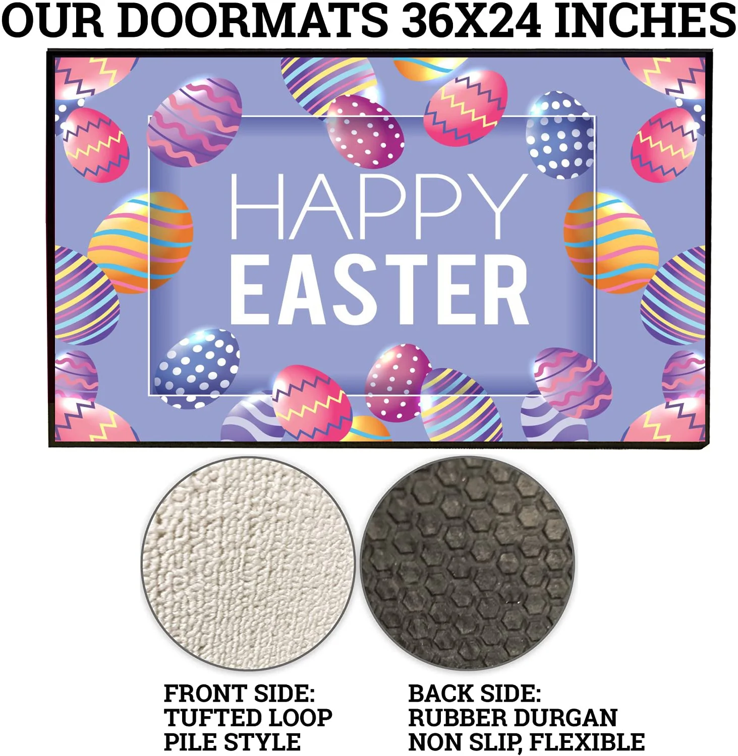Happy Easter Doormat - Image 4