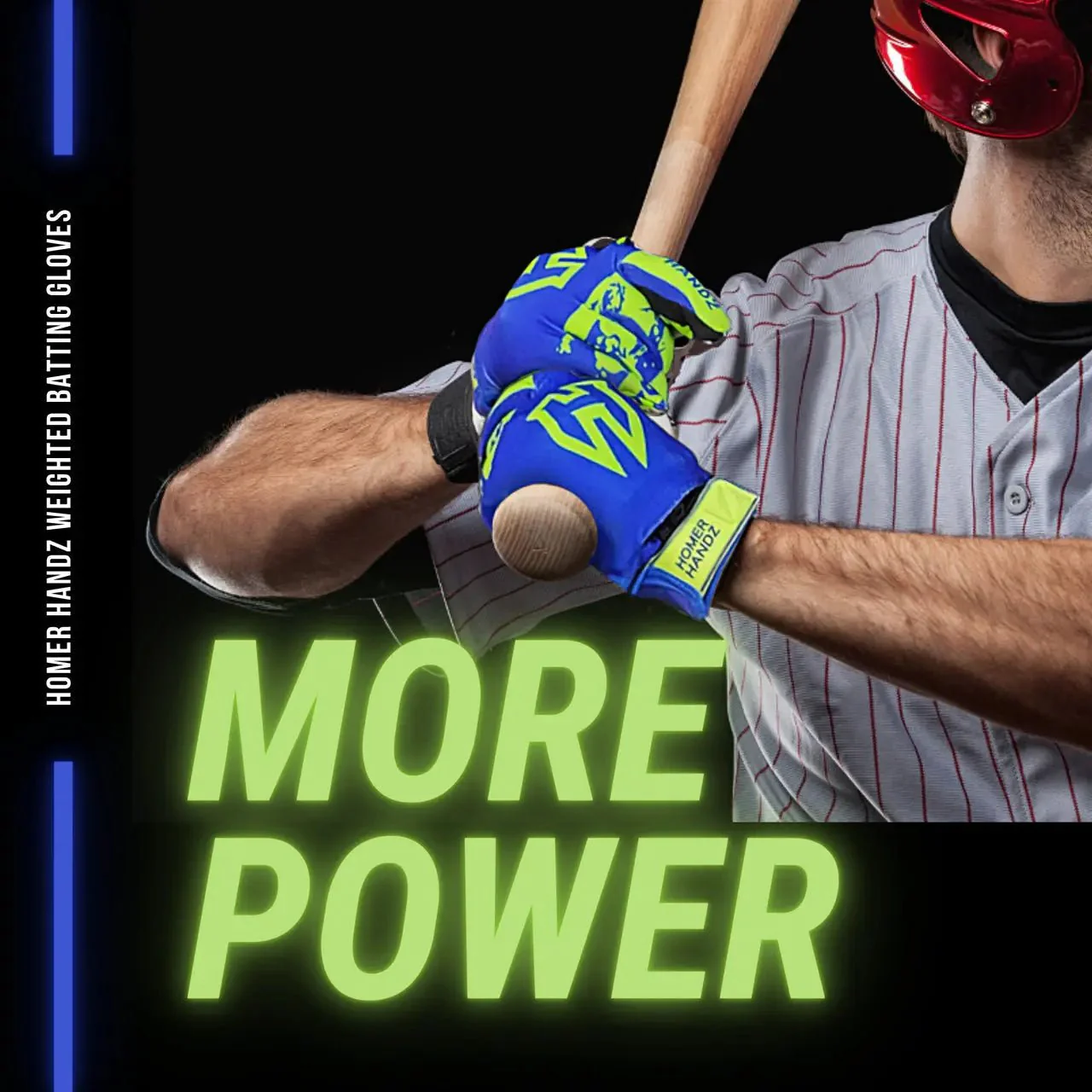 Homer Handz Weighted Batting Gloves – Adjustable Training Gloves for Baseball & Softball - Image 4