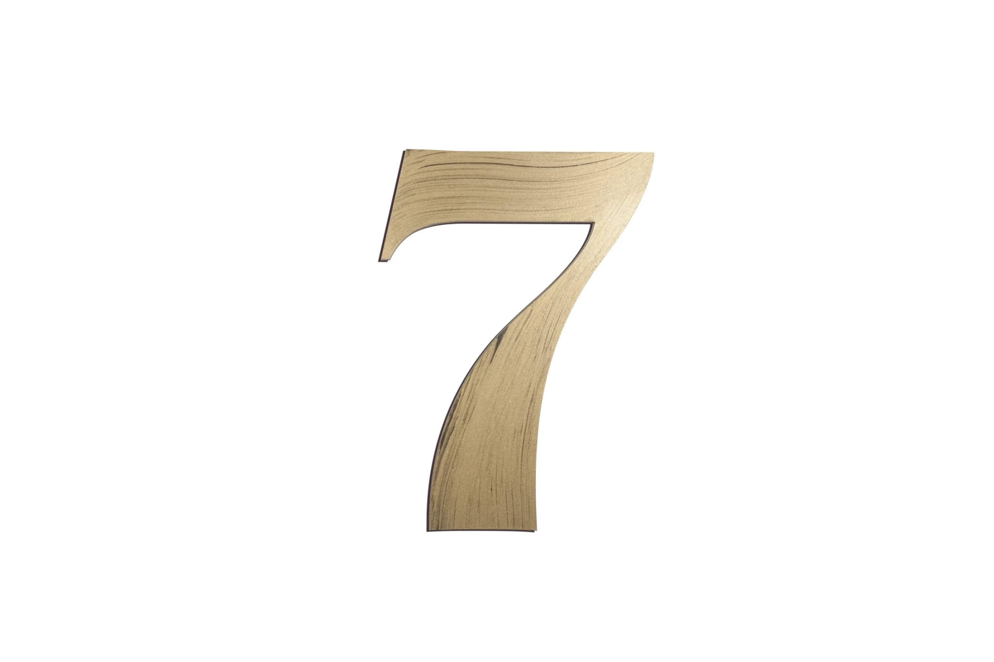 Hand-Painted Americana 3D House Numbers - 9 Inches High - Customizable and Ready to Hang - Made in USA - Image 10