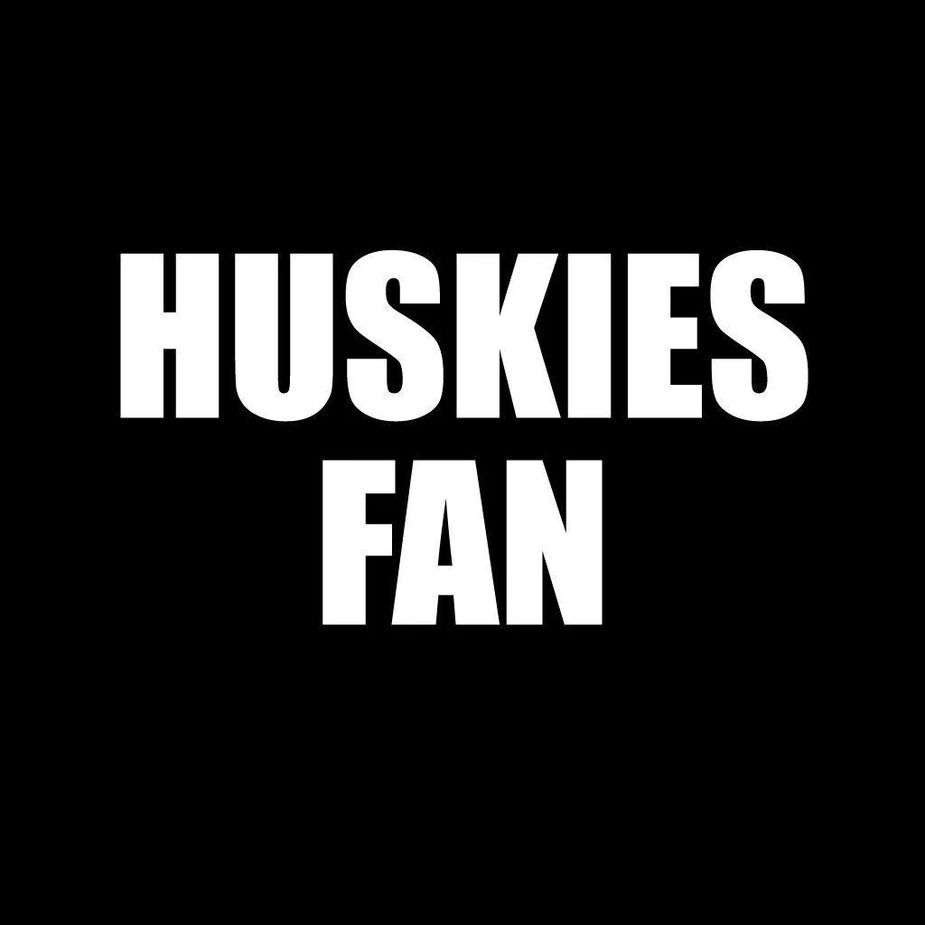 Huskies Fan Black Folding Camping Chair - Image 2