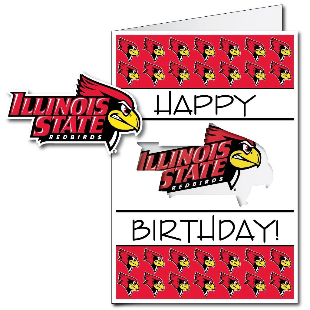 2'x3' Giant Illinois State Birthday Card and Yard Sign - Image 4