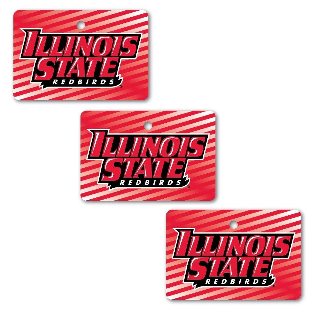Illinois State University Rectangle Ornament Set of 3 - Image 2