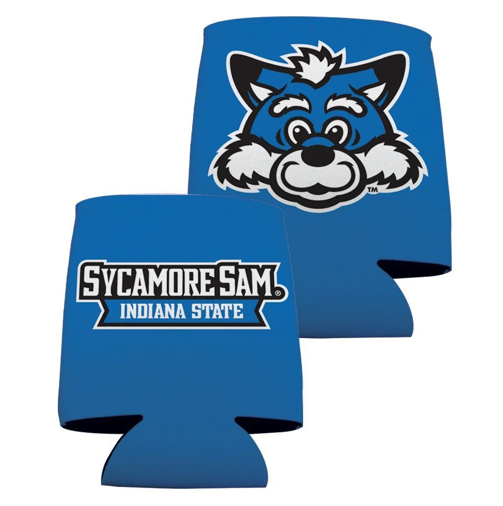 Blue Indiana State University Can Coolers Pack - Image 2