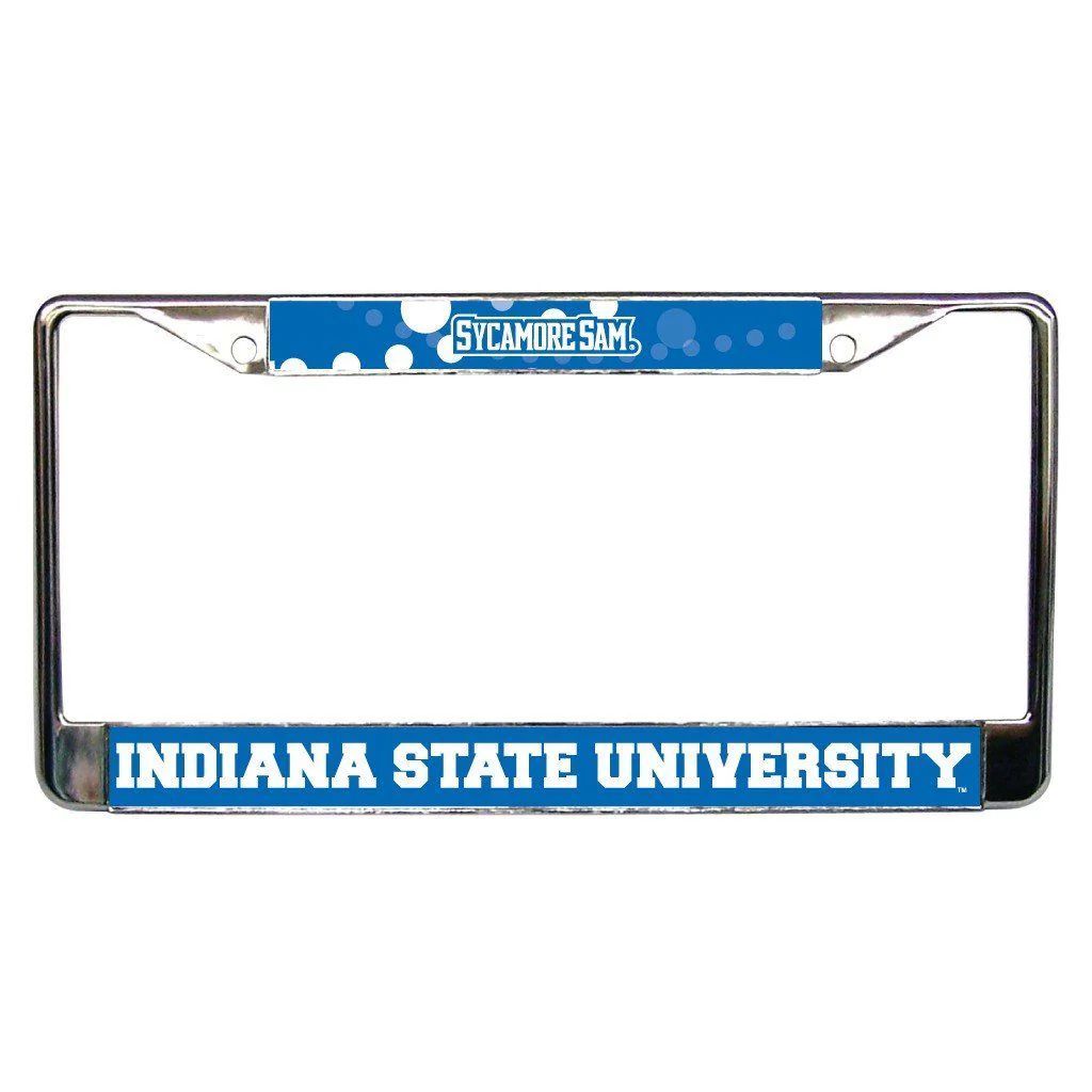 Indiana State University License Plate Frame