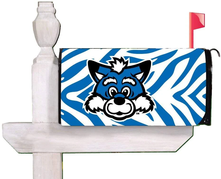 Indiana State Zebra Striped Magnetic Mailbox Cover - Image 2