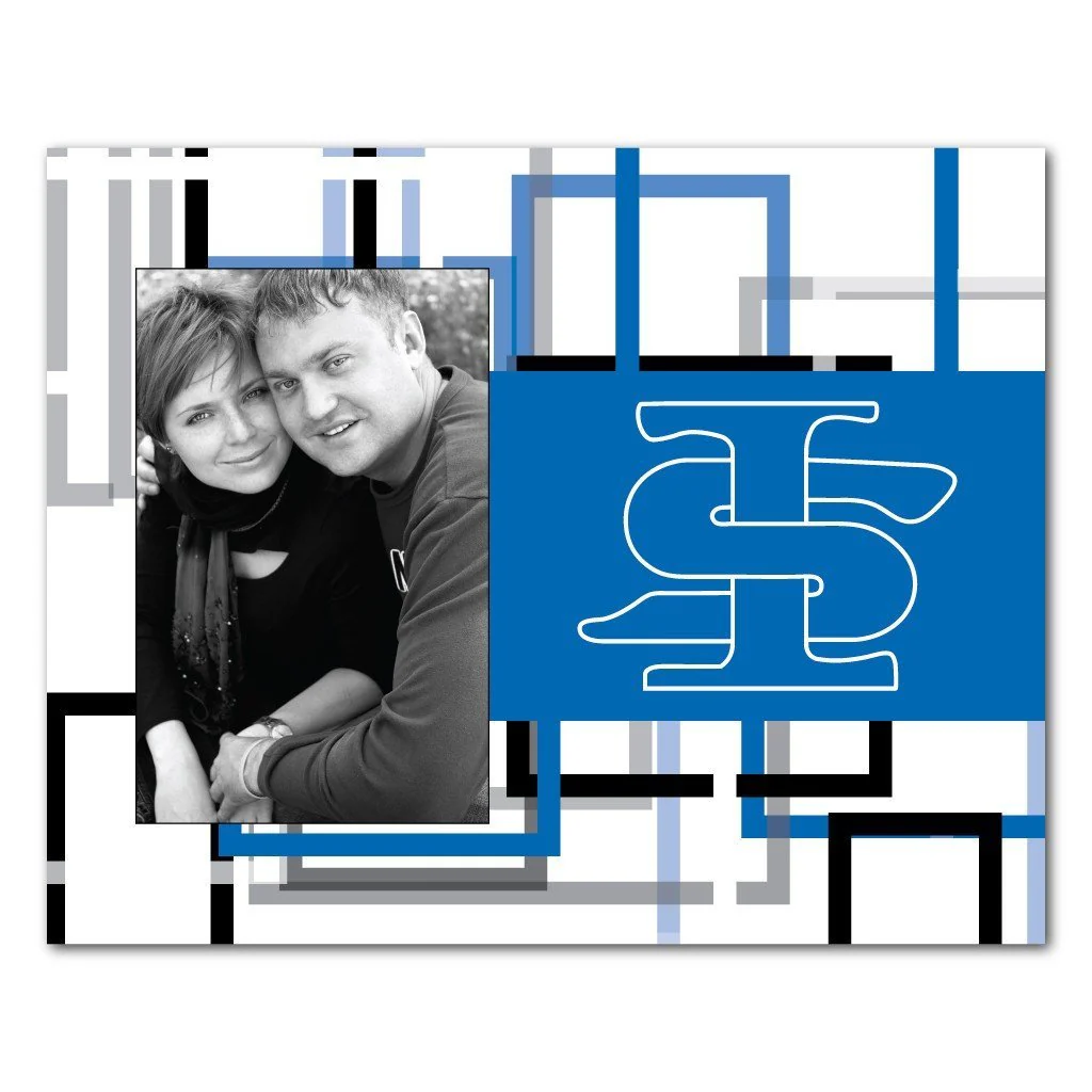 Indiana State University Squared Picture Frame