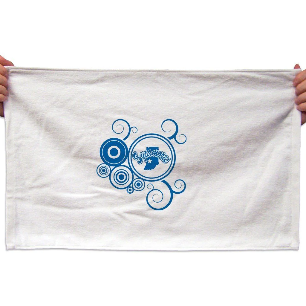 Indiana State University Swirl Design Rally Towel Set of 3
