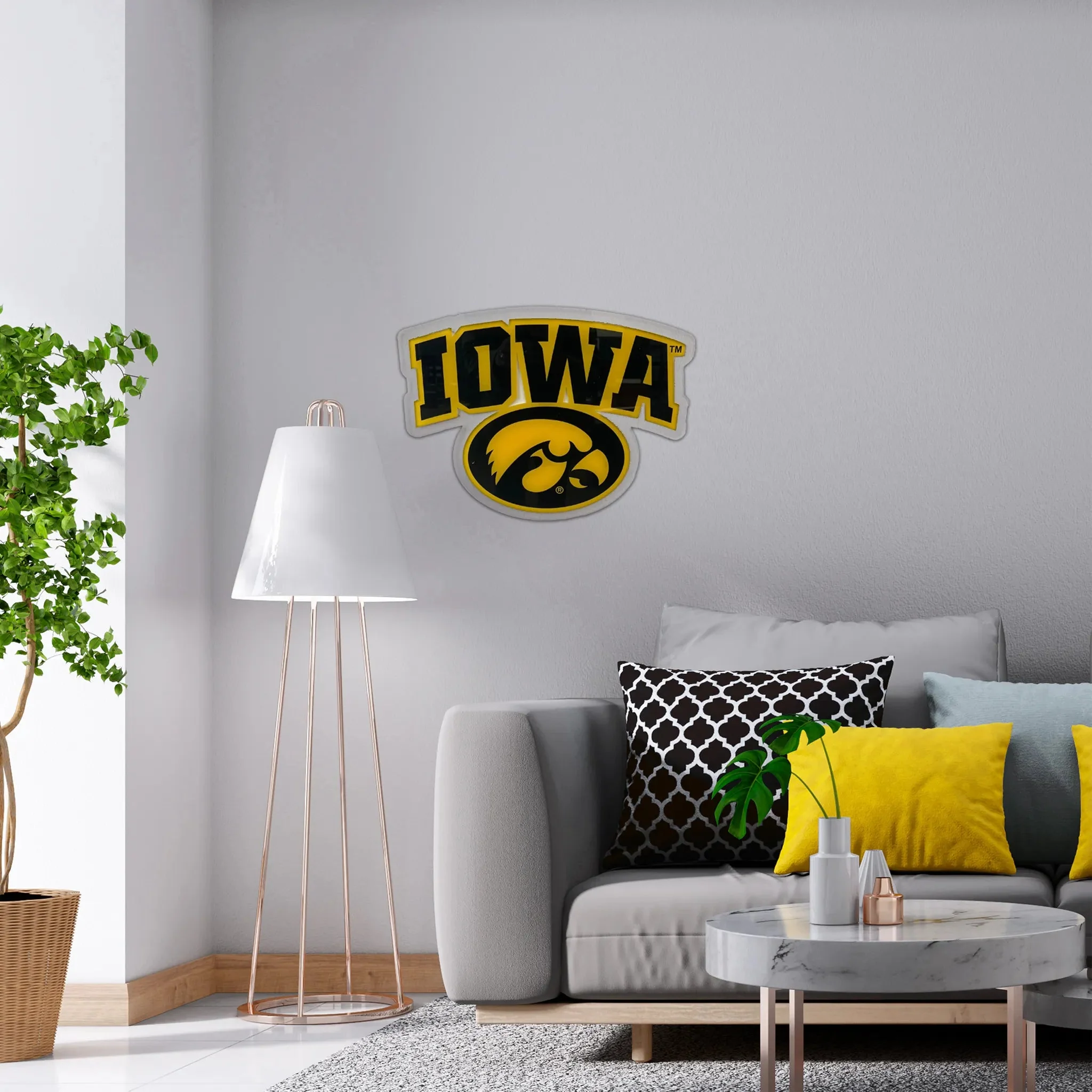 Iowa Hawkeyes TigerHawk Wall Art - Image 3