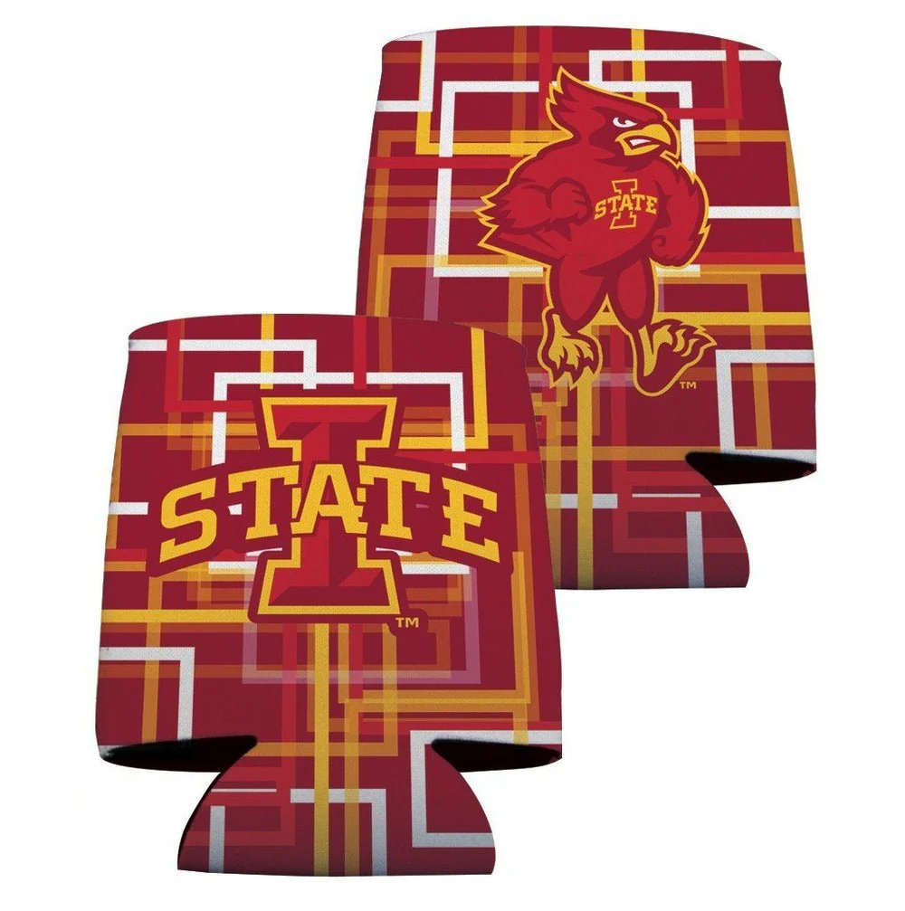 Iowa State Cyclones Squares Can Cooler Pack - Image 2