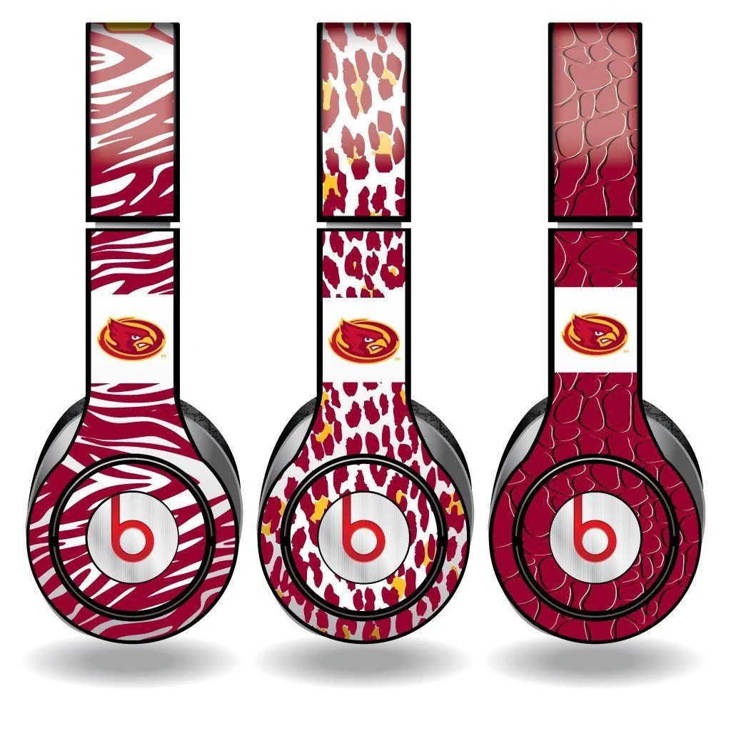 Iowa State Skins for Beats Solo HD Headphones | Set of 3 Animal