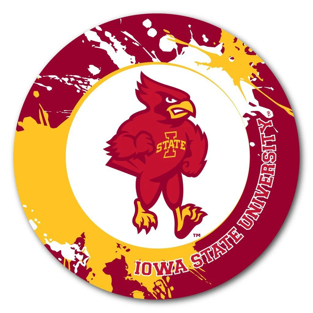Iowa State University Fun Coaster Set of 4 - Image 2