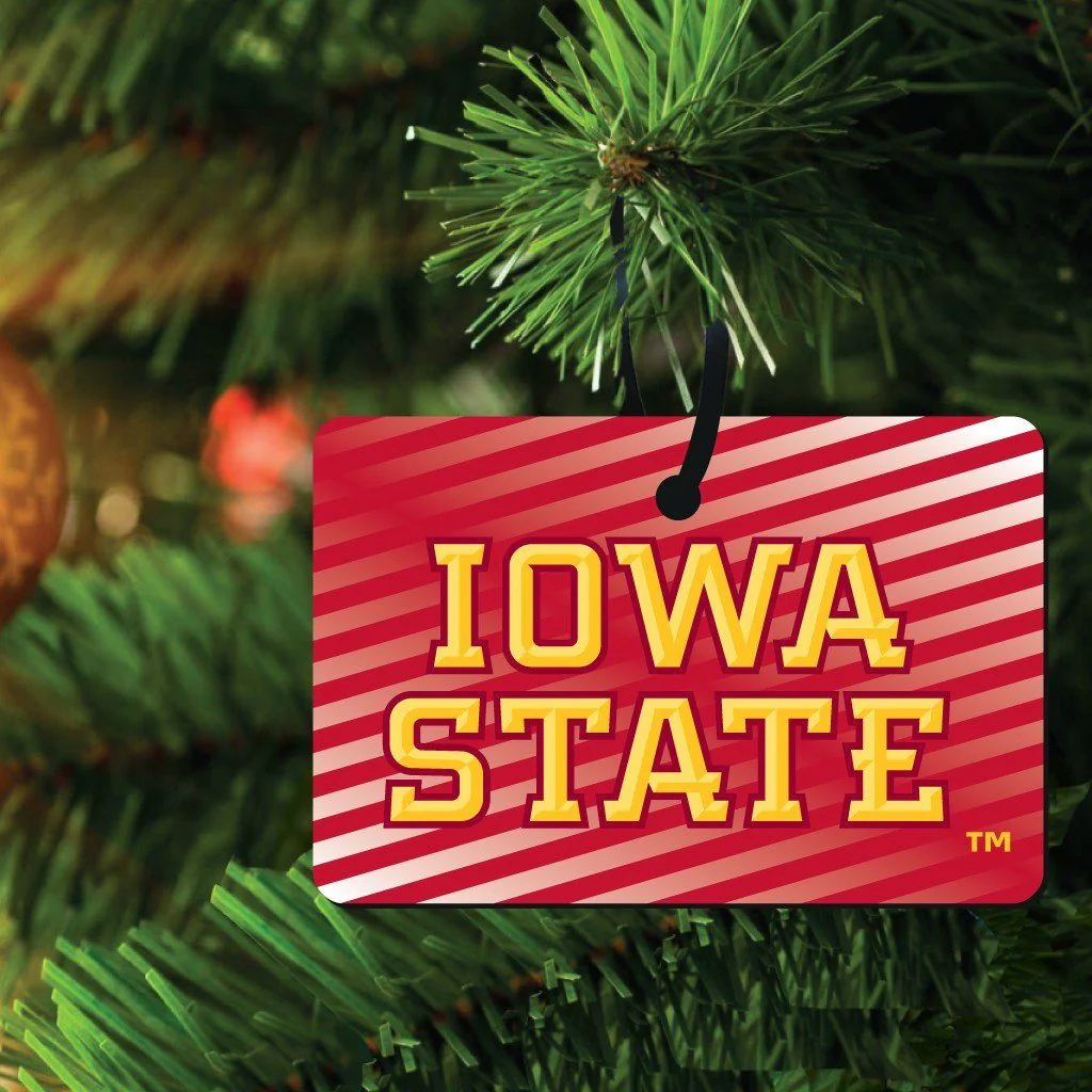 Iowa State University Ornament Set of 3 Shapes - Image 3