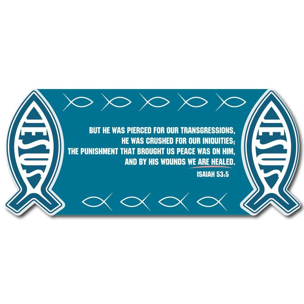 Isaiah 53:5 Religious 15oz Coffee Mug - Image 2