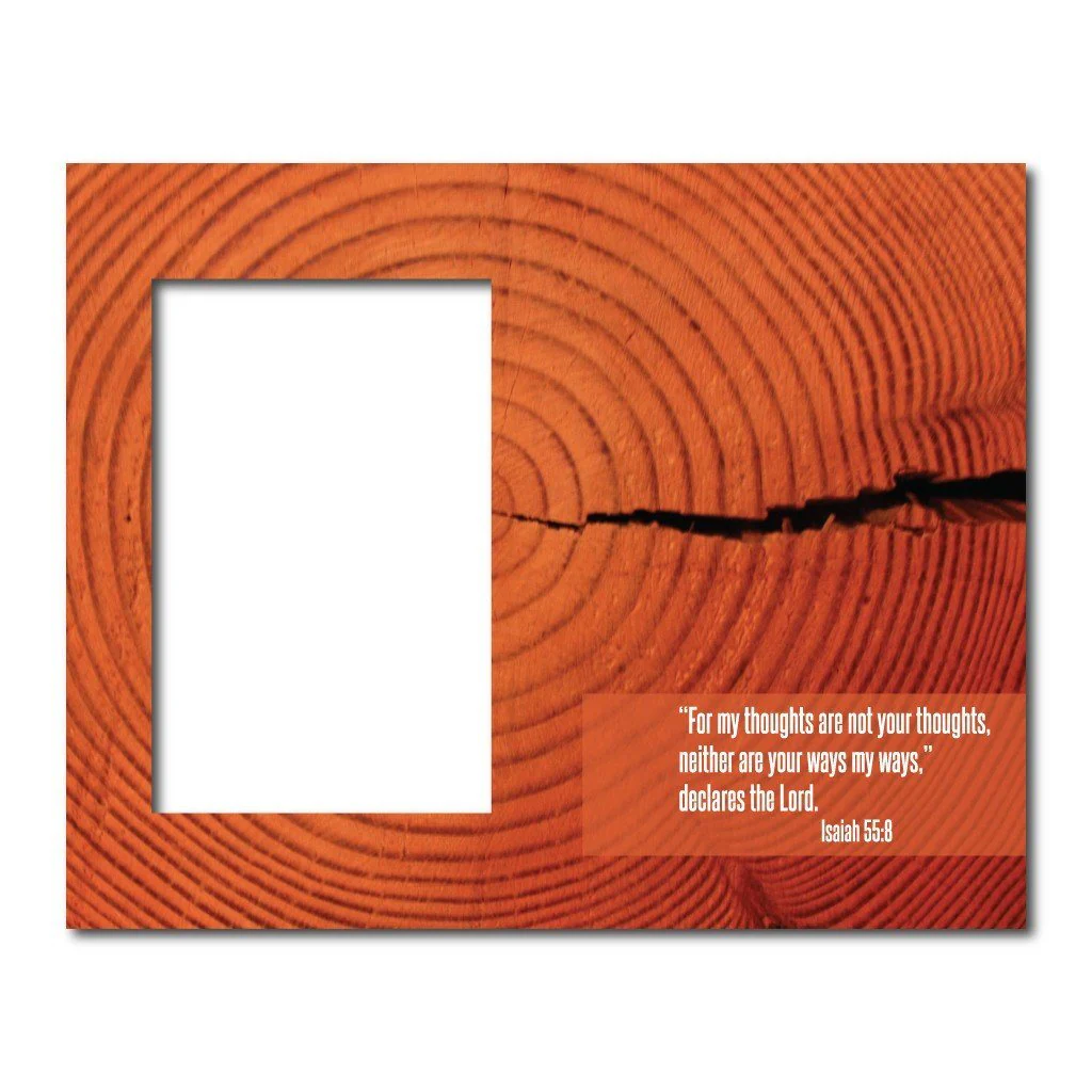 Isaiah 55:8 Decorative Picture Frame - Image 2