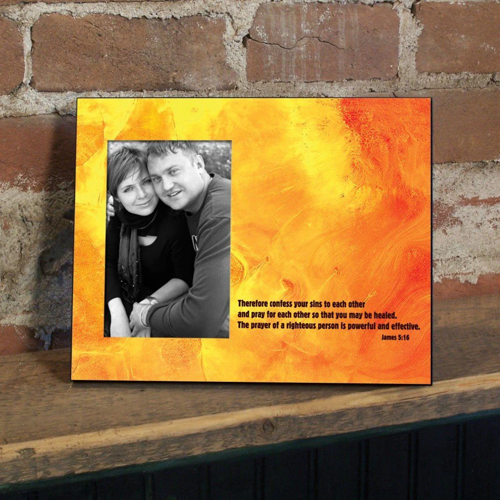 James 5:16 Decorative Picture Frame