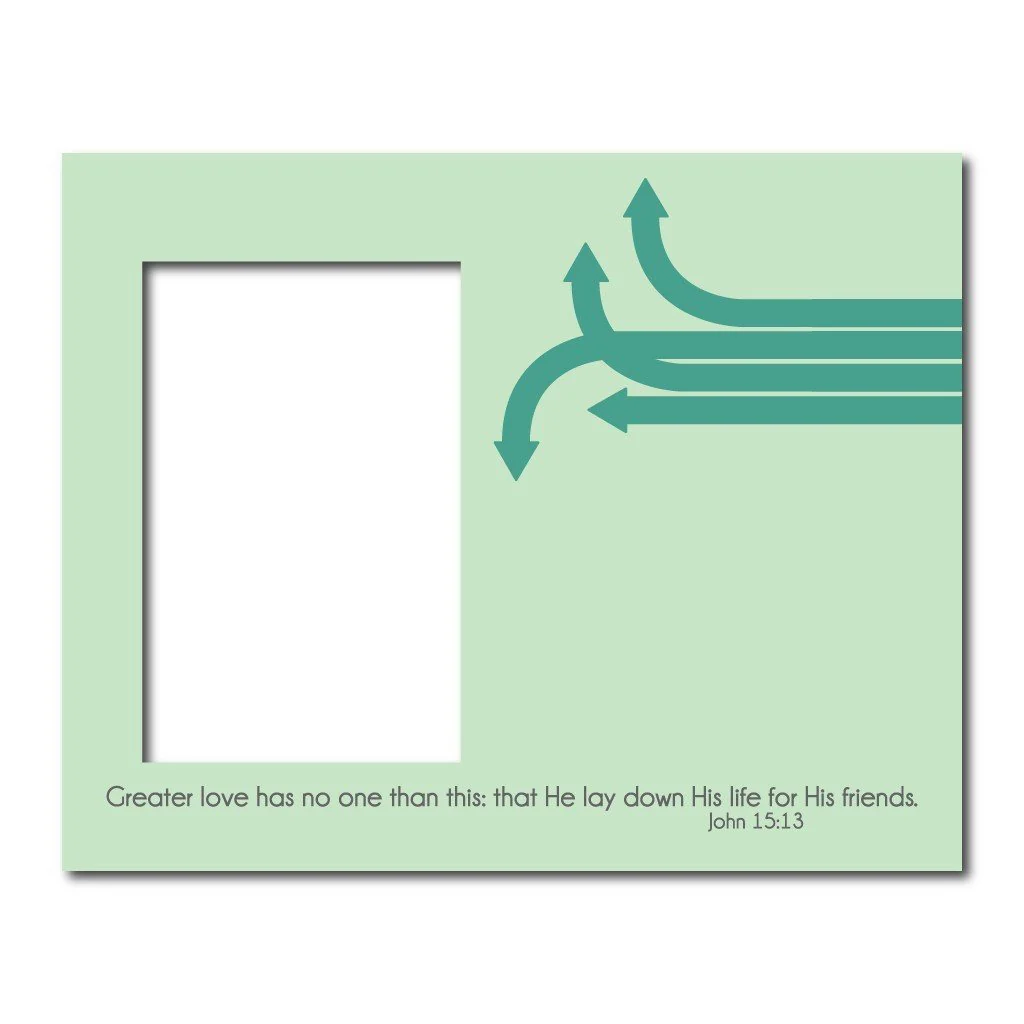 John 15:13 Decorative Picture Frame - Image 2