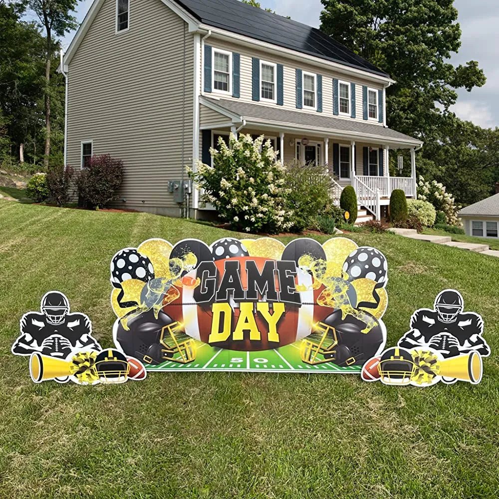 Oversized Game Day Yard Card Display | 5 pc - Image 4