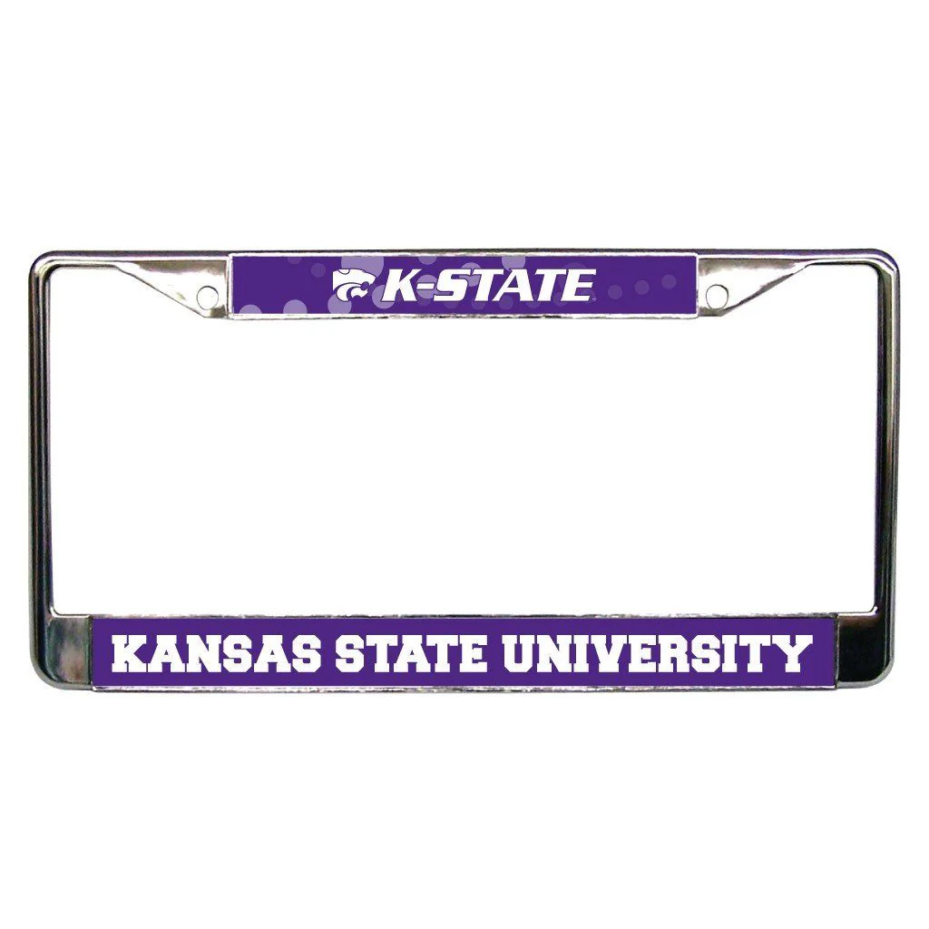 Kansas State University License Plate Frame