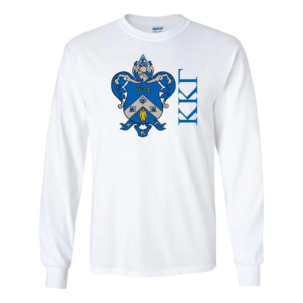 Kappa Kappa Gamma Coat of Arms Long Sleeve T-shirt