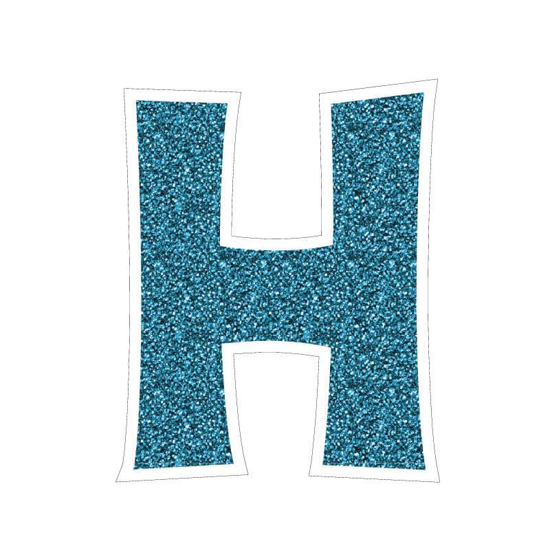 KG The Last Time 18" Mermaid Faux Glitter Common Yard Letters Set - Image 3
